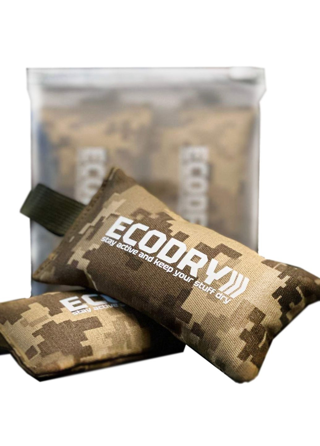 Влагопоглощающие мешочки дезодоранты UA ARMY (Пара) ECODRY (260790127)