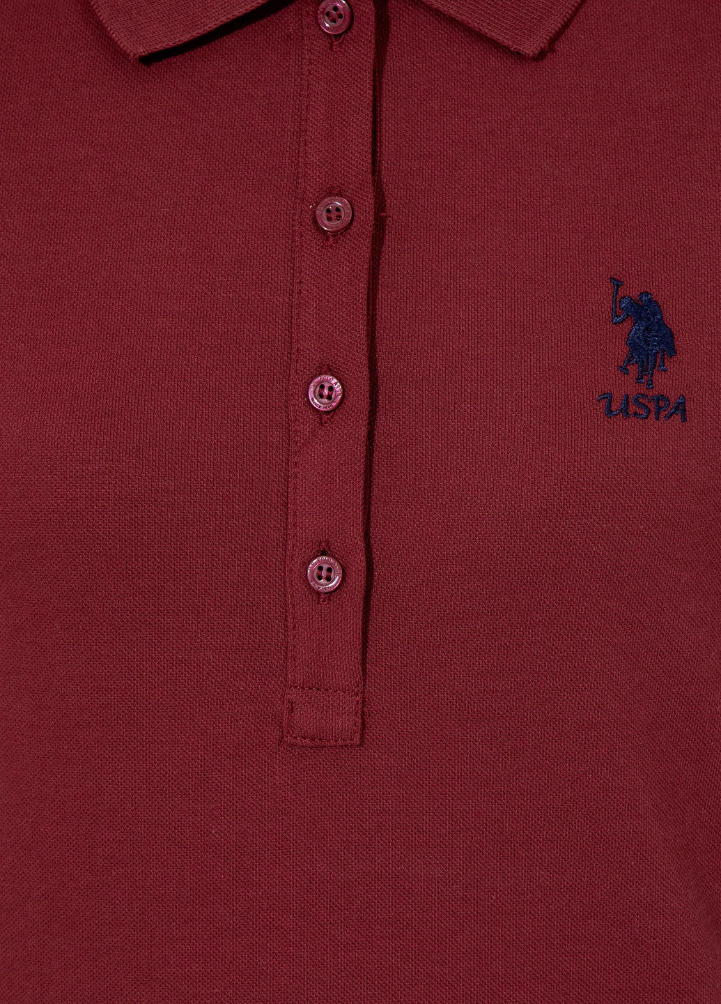 Свитшот женский U.S. Polo Assn. - крой вишневый - (258389832)