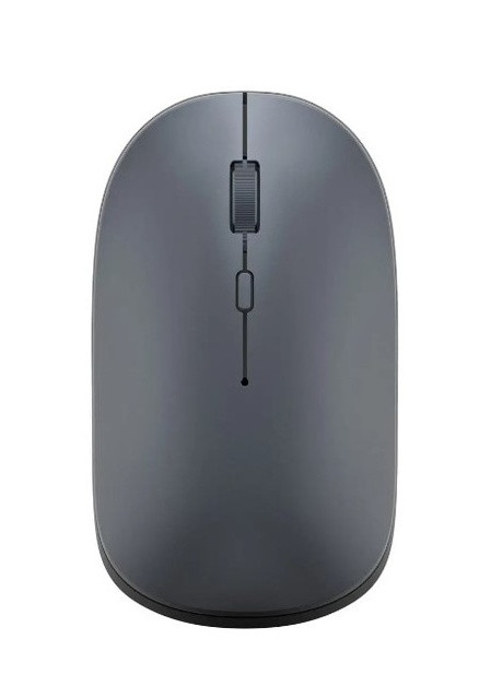 Беспроводная мышь Dual с аккумулятором и Bluetooth (Type-C, USB 2.4 ГГц, компьютерная, для Macbook) - Темно-серый WIWU wm104 (258297345)