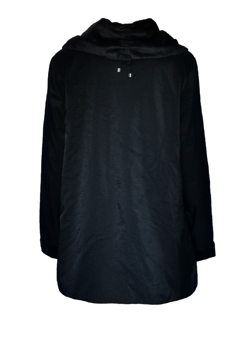 Чорна демісезонна куртка демісезонна жіноча довга сity сlassic чорний розмір 48 City Classic