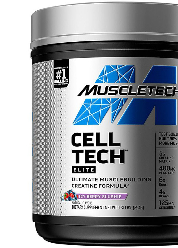 Креатин Cell Tech Elite 591g (Icy Berry Slushie) Muscletech (256606621)
