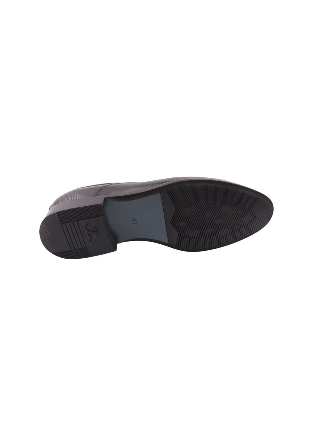 Туфлі чоловічі чорні натуральна шкіра Brooman 946-23dt (257630952)