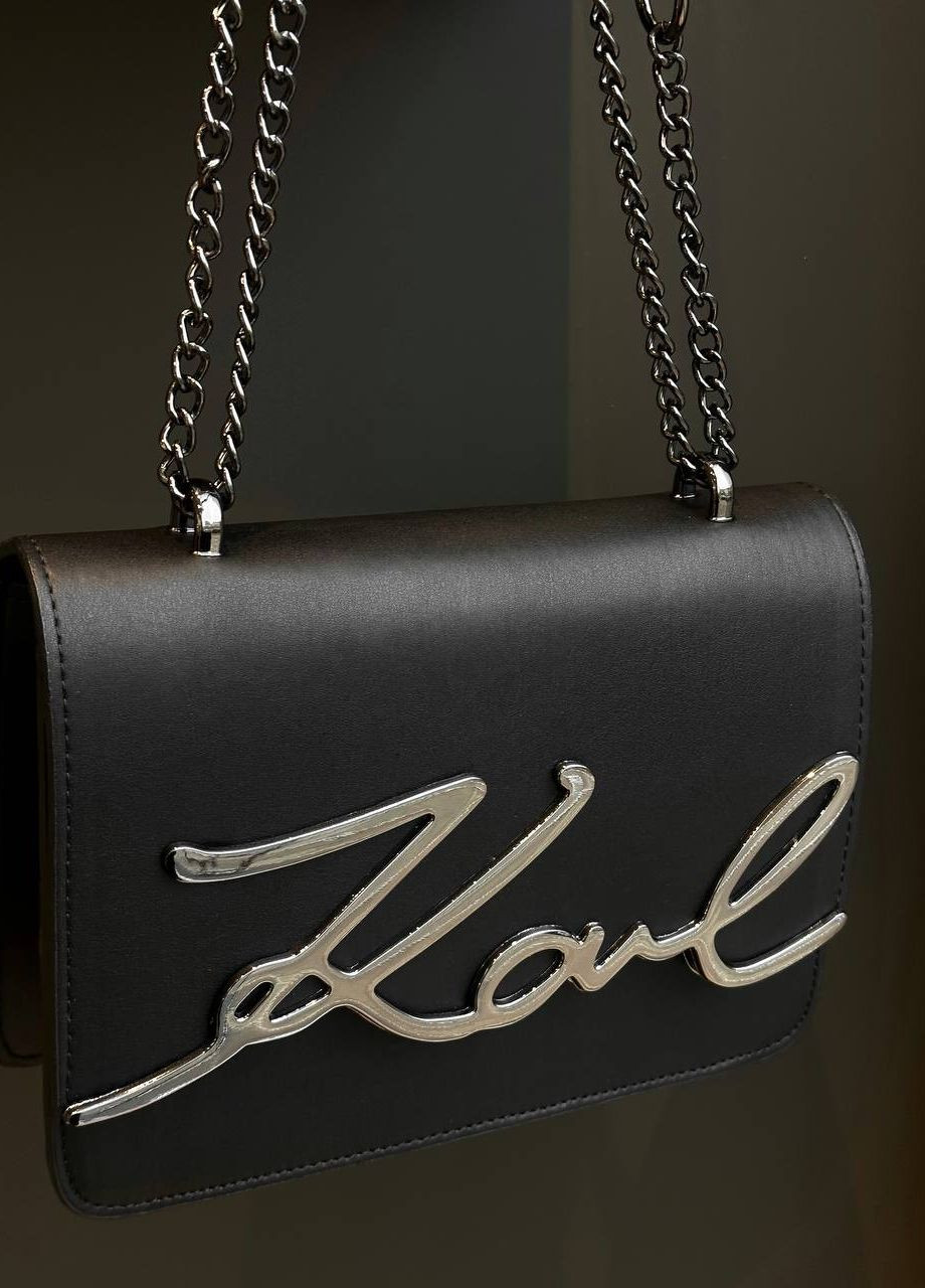 Маленькая стильная сумочка с лого Karl Vakko (273782719)