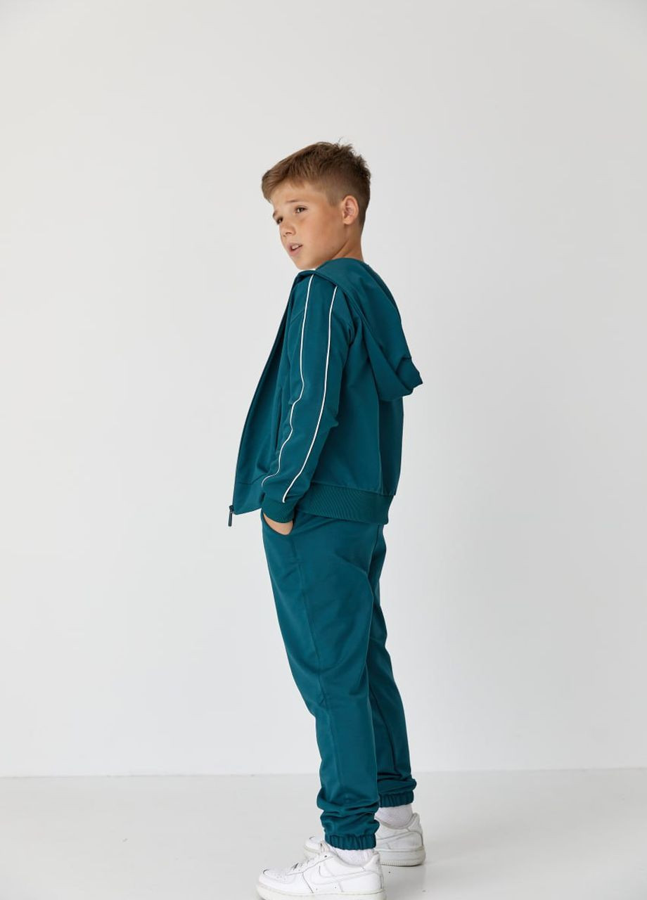 Детский спортивный костюм для мальчика зеленый р.110 439047 New Trend (269112808)