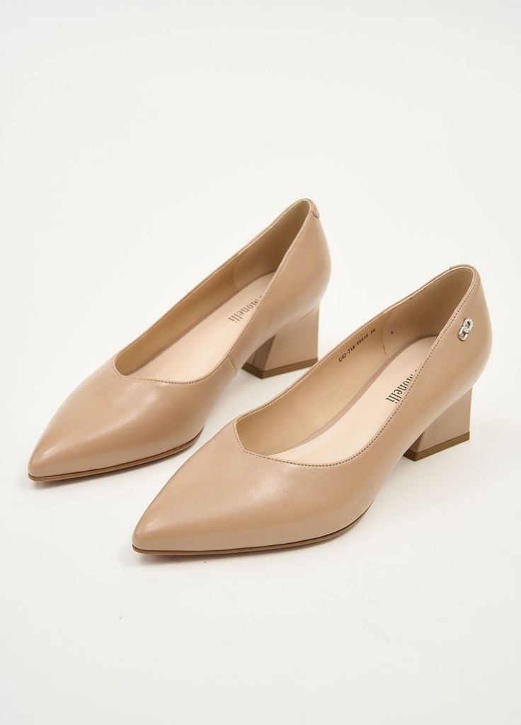 Fabio Monelli Туфлі 181446 бежевий з натуральна шкіра, україна — демісезон (263131951)