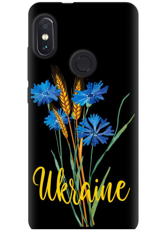 TPU черный чехол 'Ukraine v2' для Endorphone xiaomi redmi note 5 pro (260265615)