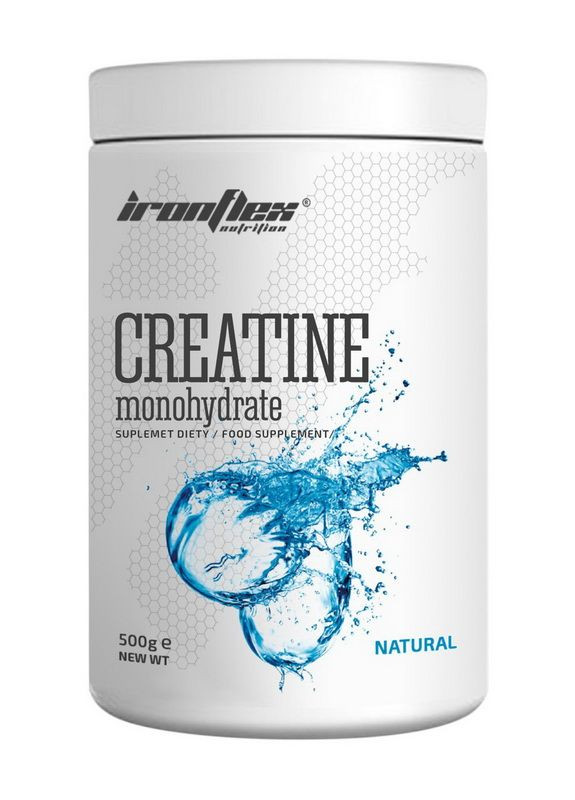Креатин Creatine Monohydrate 500 g (Natural) Ironflex (260741198)