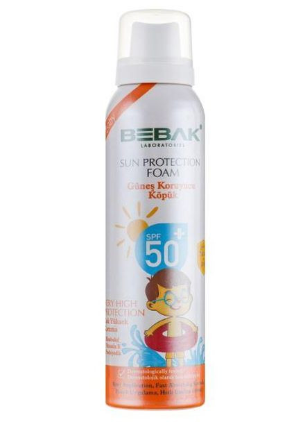 Солнцезащитная пенка для детей SPF 50+, 150 мл Bebak (267809638)