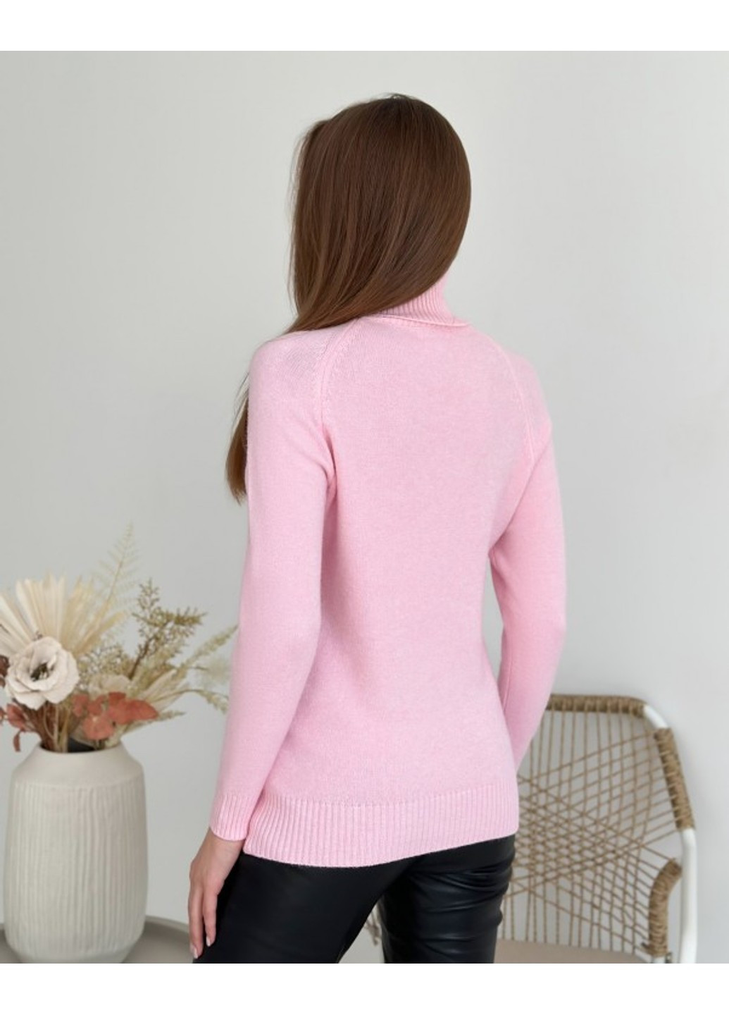 Розовый свитера wn20-581 розовый ISSA PLUS