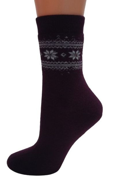 Шкарпетки плюш ТМ "Нова пара" 137-555 НОВА ПАРА середня висота (277367402)