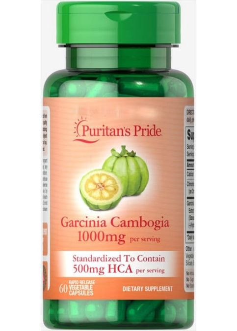 Puritan's Pride Garcinia Cambogia 500 mg 60 Veg Caps Puritans Pride (264914525)