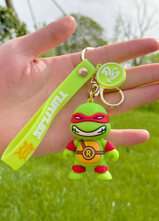 Рафаэль Черепашки Ниндзя брелок на рюкзак, ключи Teenage Mutant Ninja Turtles Raphael Shantou (276530721)