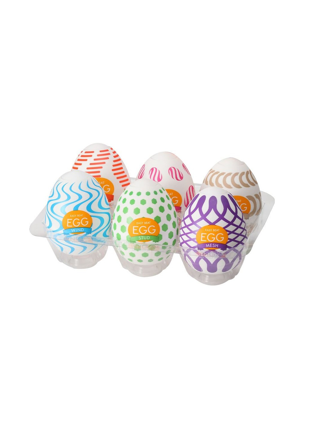 Набор мастурбаторов-яиц Egg Wonder Pack (6 яиц) Tenga (277235787)