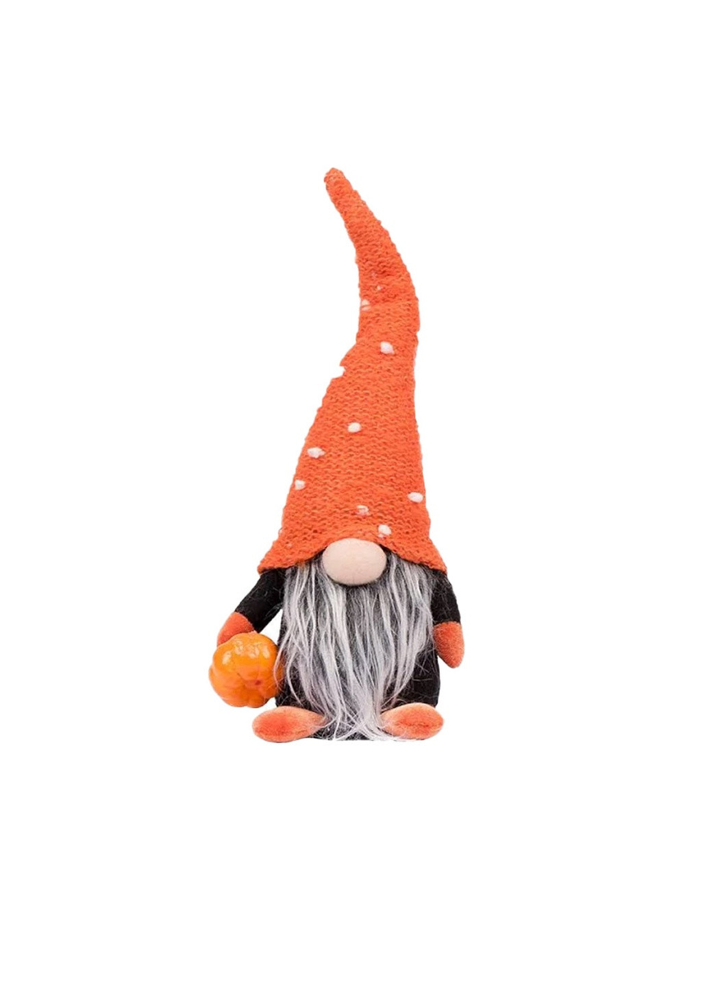 Мягкая игрушка на Хэллоуин «Гном с тыквой» цвет разноцветный ЦБ-00202592 Yes (259466467)