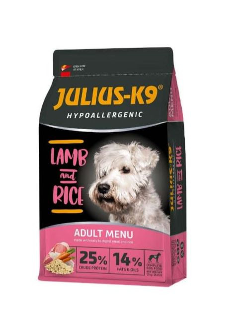 Julius K-9 Ягненок и Рис Lamb&RiceГипоаллергенныйдля собак. (12кг) Julius-K9 (275925017)