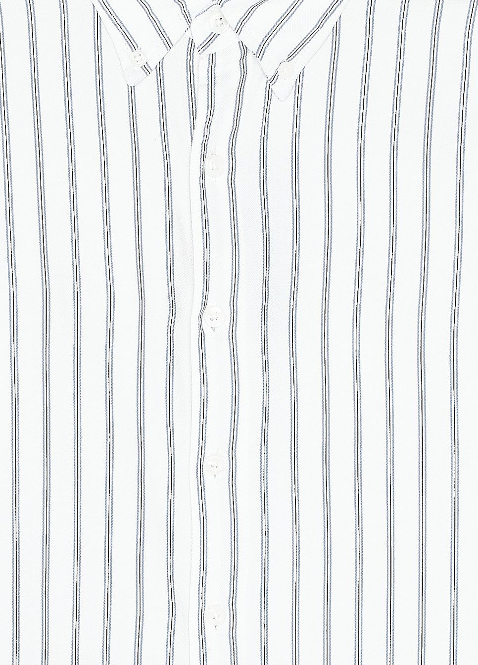 Сорочка демісезон,білий в смужку, Abercrombie & Fitch (263691181)