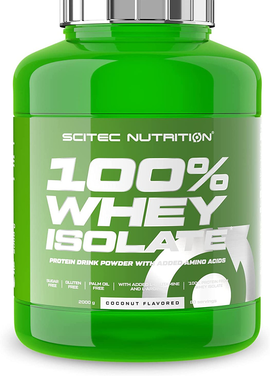Протеїн Ізолят 100% Whey Isolate 2000 gr (Coconut) Scitec Nutrition (256753939)