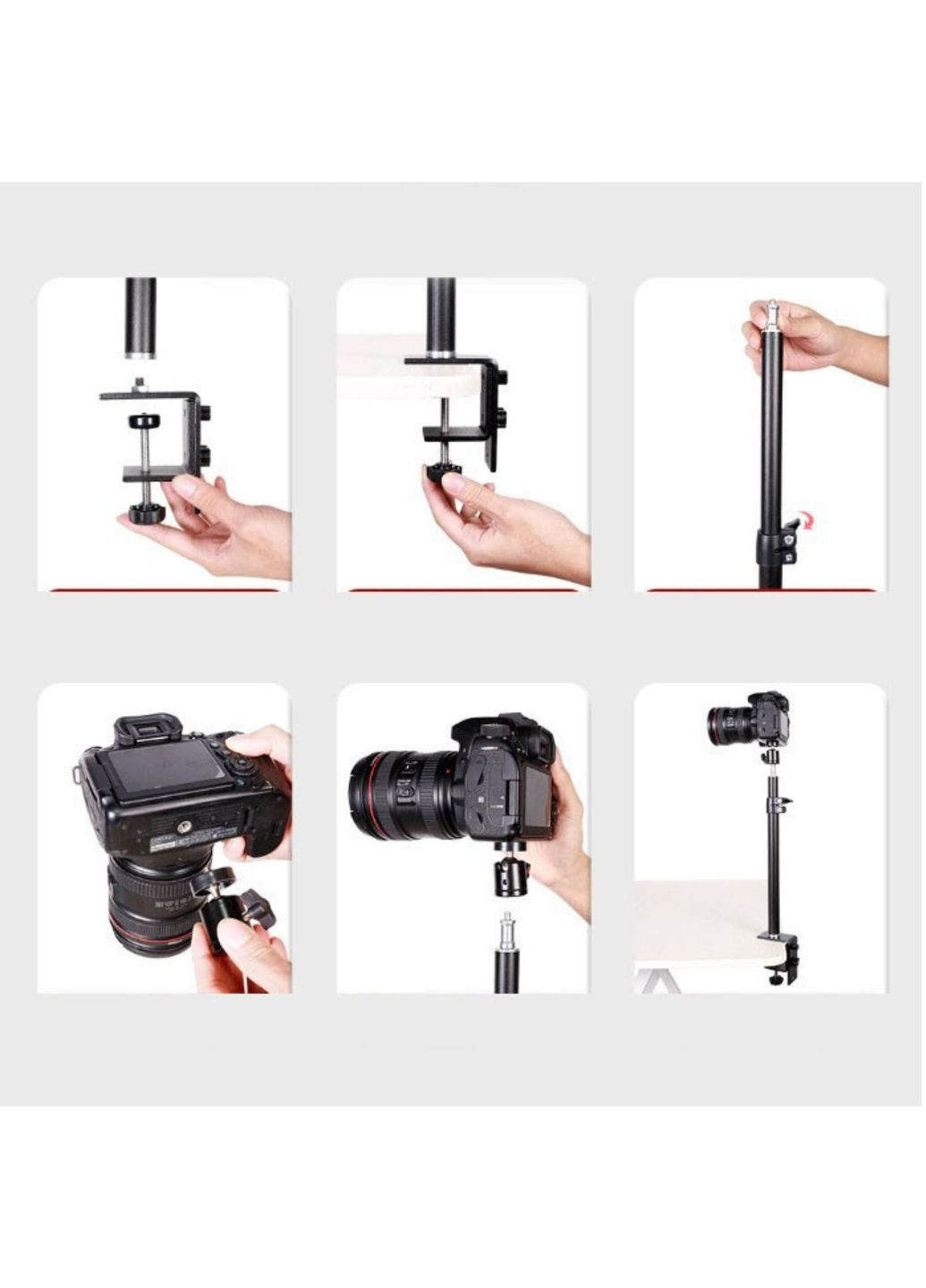 Настольный держатель-штатив 46-74см Timari No Brand (276716490)