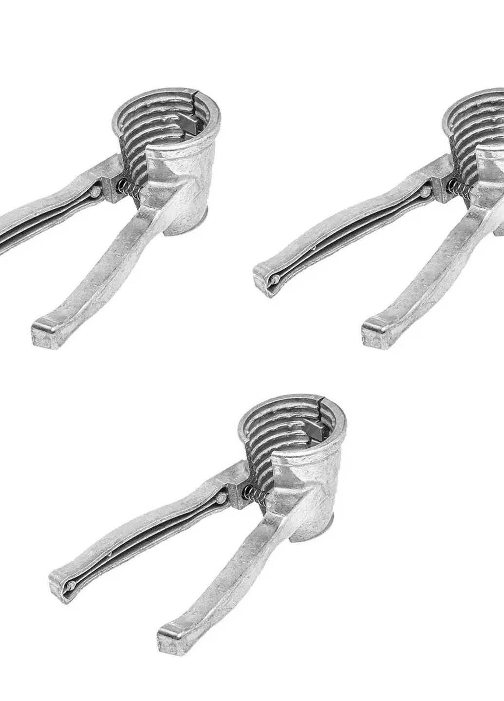 Комплект з 3 конусних металевих міцних горіхоколів 16 см Білка RS (274060158)