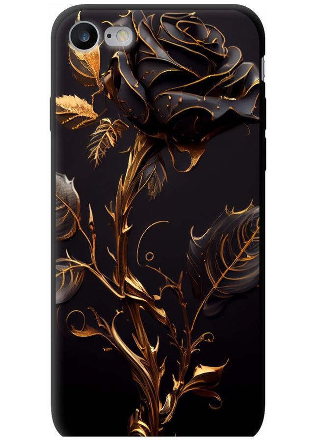 TPU чохол 'Троянда 3' для Endorphone apple iphone se 2020 (267500378)
