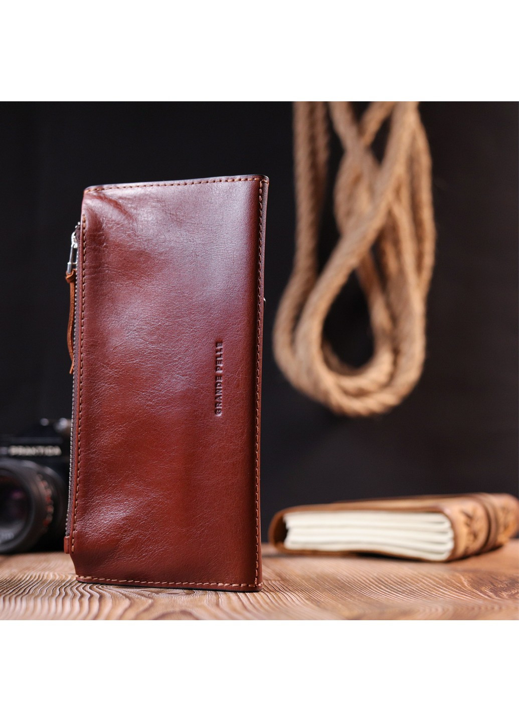 Чоловічий гаманець Grande Pelle (257171451)