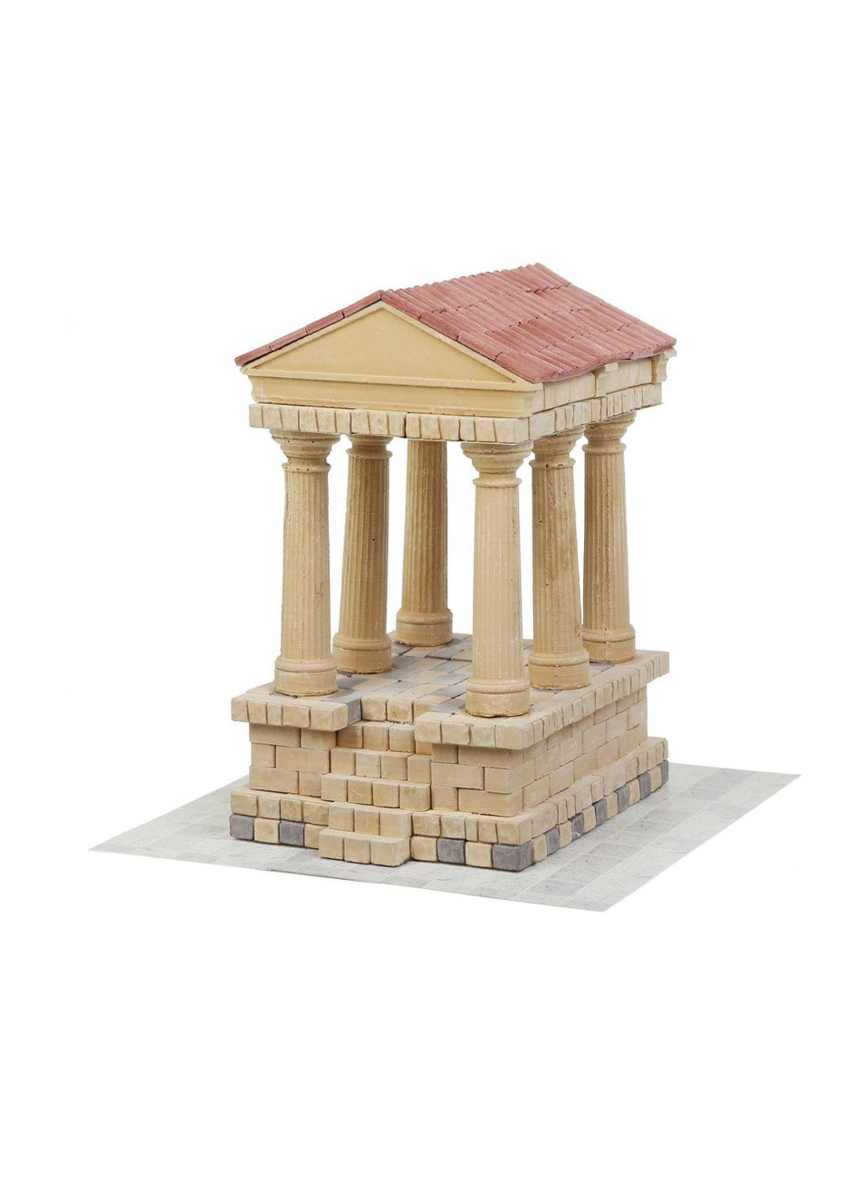 Іграшка-конструктор з міні-цеглинок "Римський храм" колір різнокольоровий ЦБ-00183555 Wise Elk (259465888)