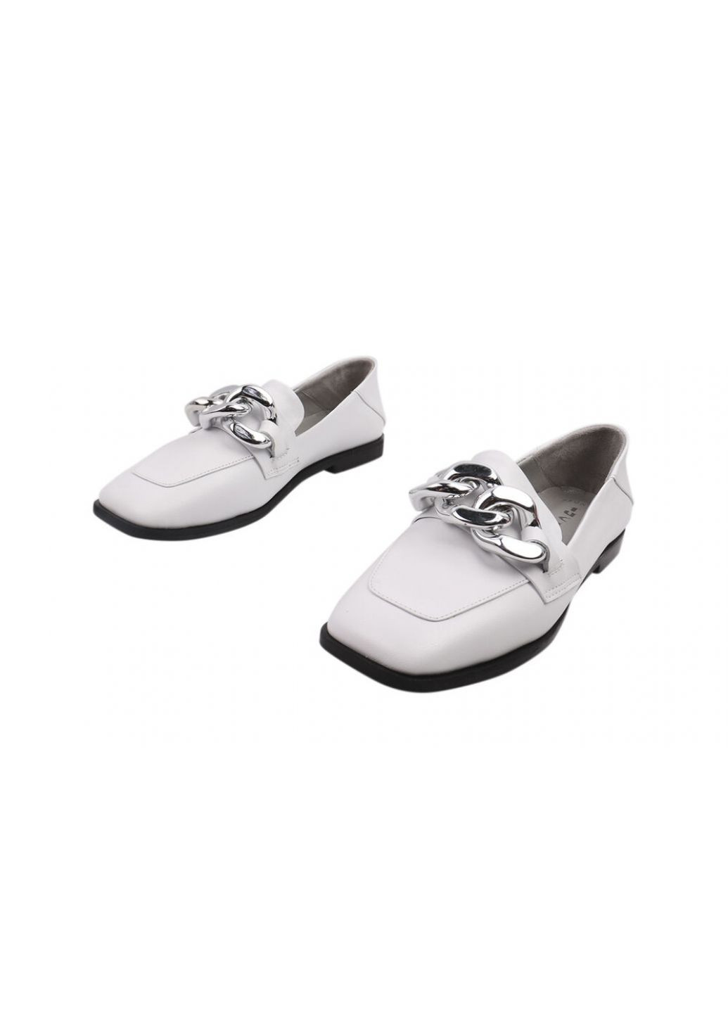 Туфлі жіночі з натуральної шкіри, на низькому ходу, колір білий, Туреччина Tucino 558-21dtc (257437771)