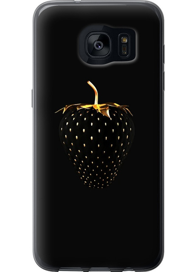 Силіконовий чохол 'Чорна полуниця' для Endorphone Samsung Galaxy S7 Edge G935F (257903492)