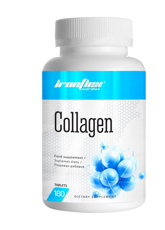 Коллаген Collagen 180 tabs Ironflex (257658862)