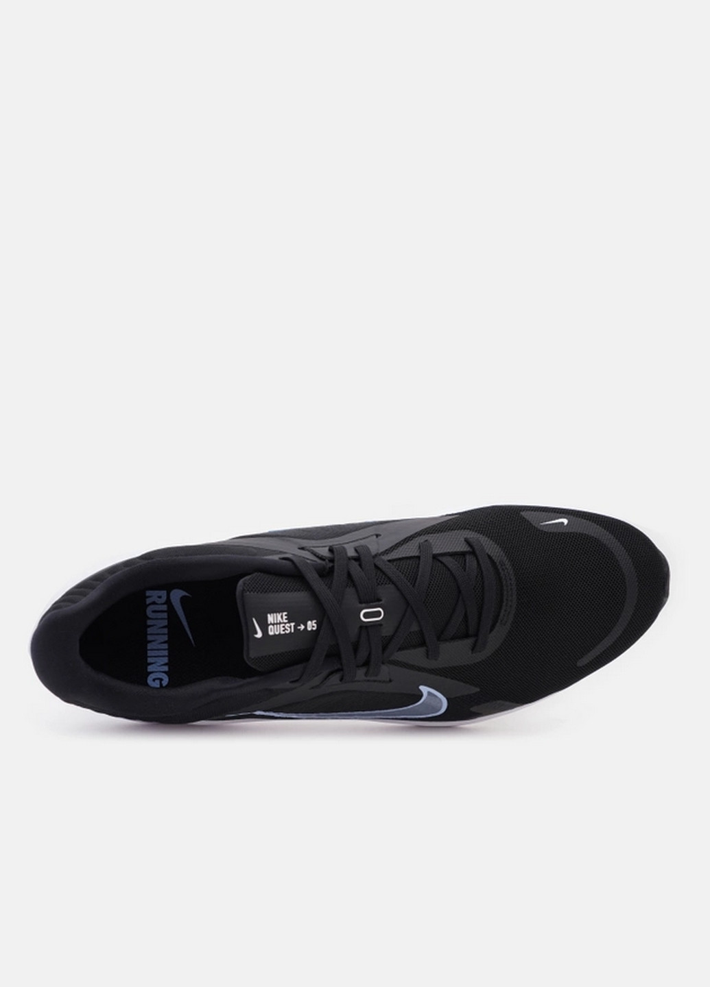 Черные демисезонные мужские кроссовки Nike QUEST 5