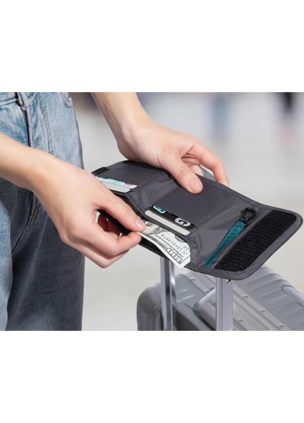 Гаманець Travel wallet RFID-Blocking NH20SN003 grey Naturehike (258985836)