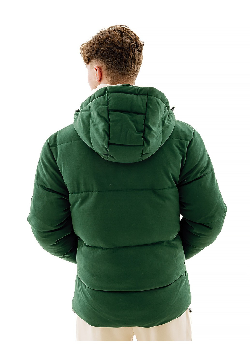 Зеленая зимняя куртка padolti padded jacket Ellesse