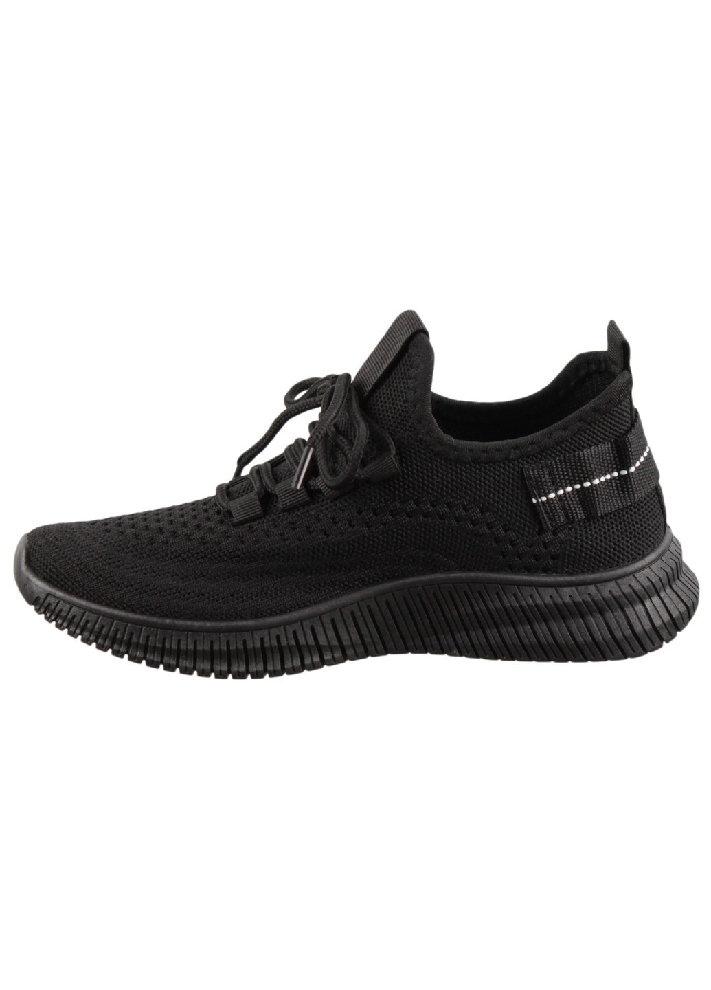 Черные демисезонные женские кроссовки 199065 Baderus