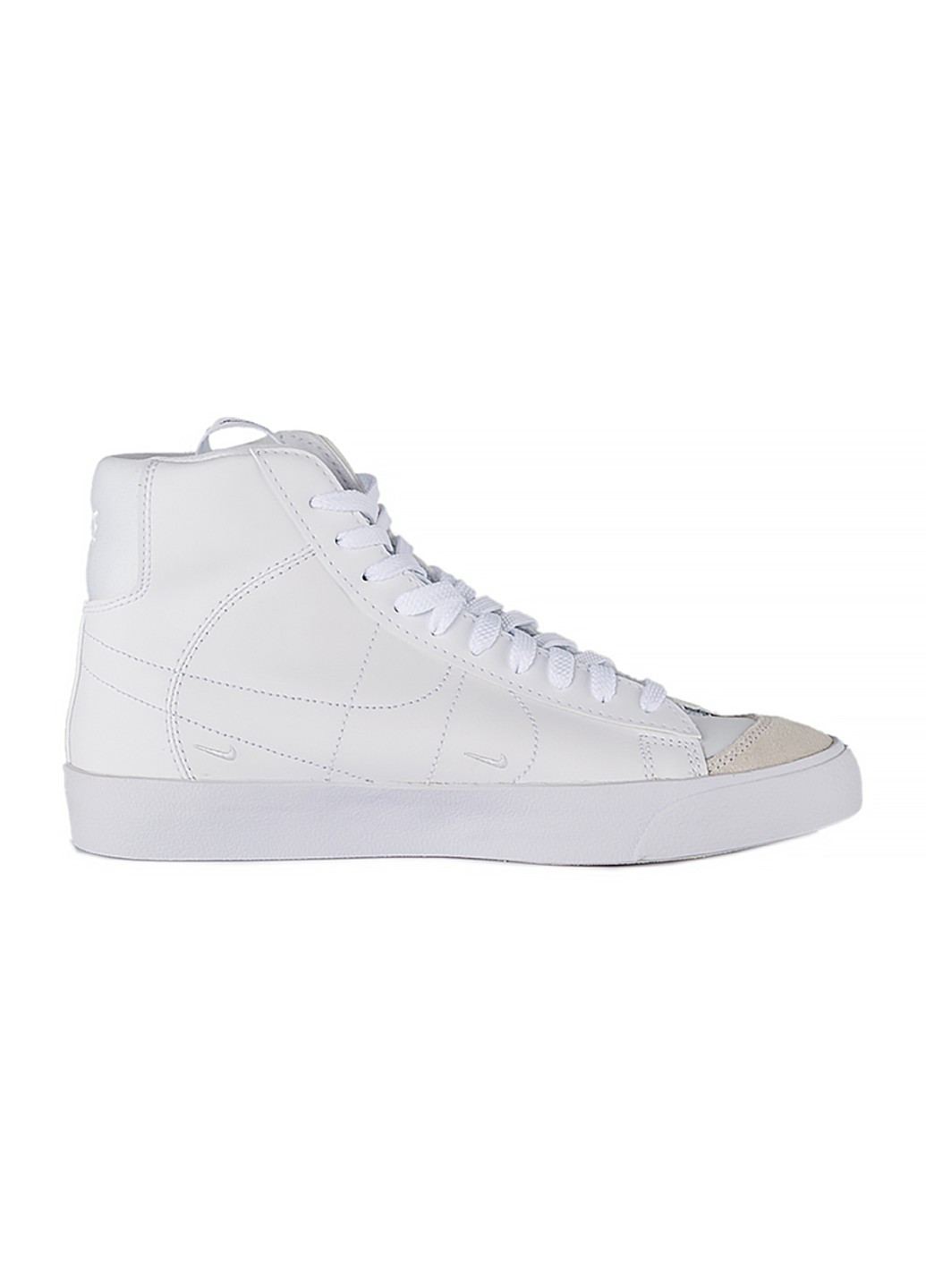 Белые демисезонные кроссовки blazer mid 77 se d (gs) Nike