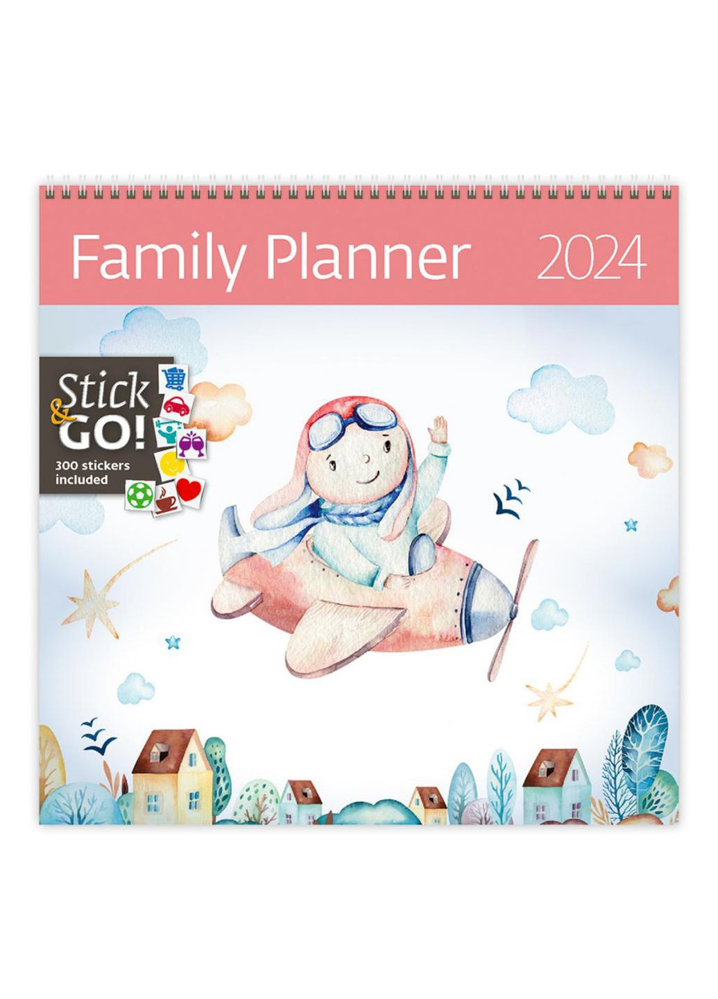 Календарь HELMA 2024 30 x 30 см Family Planner Helma 365 (263429152)