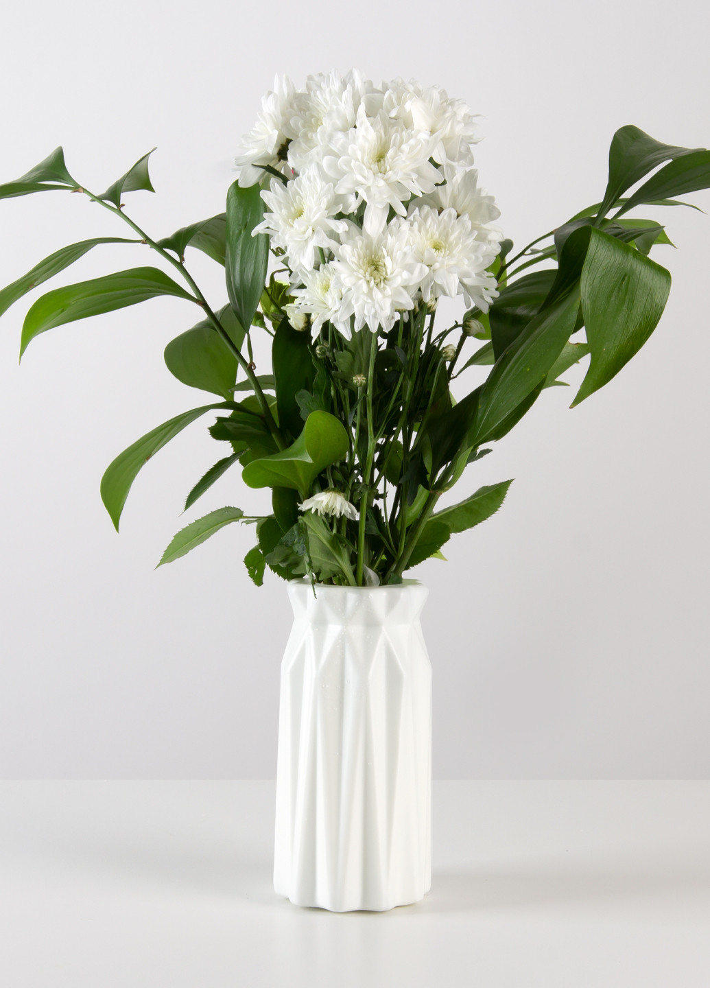 Ваза для квітів декоративна, 7,7х8,5х18 см MVM (256628127)
