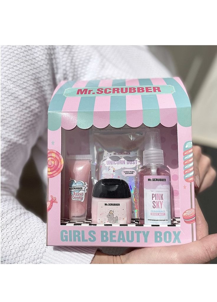 Подарочный набор Girls Beauty Box Mr. Scrubber (271962849)