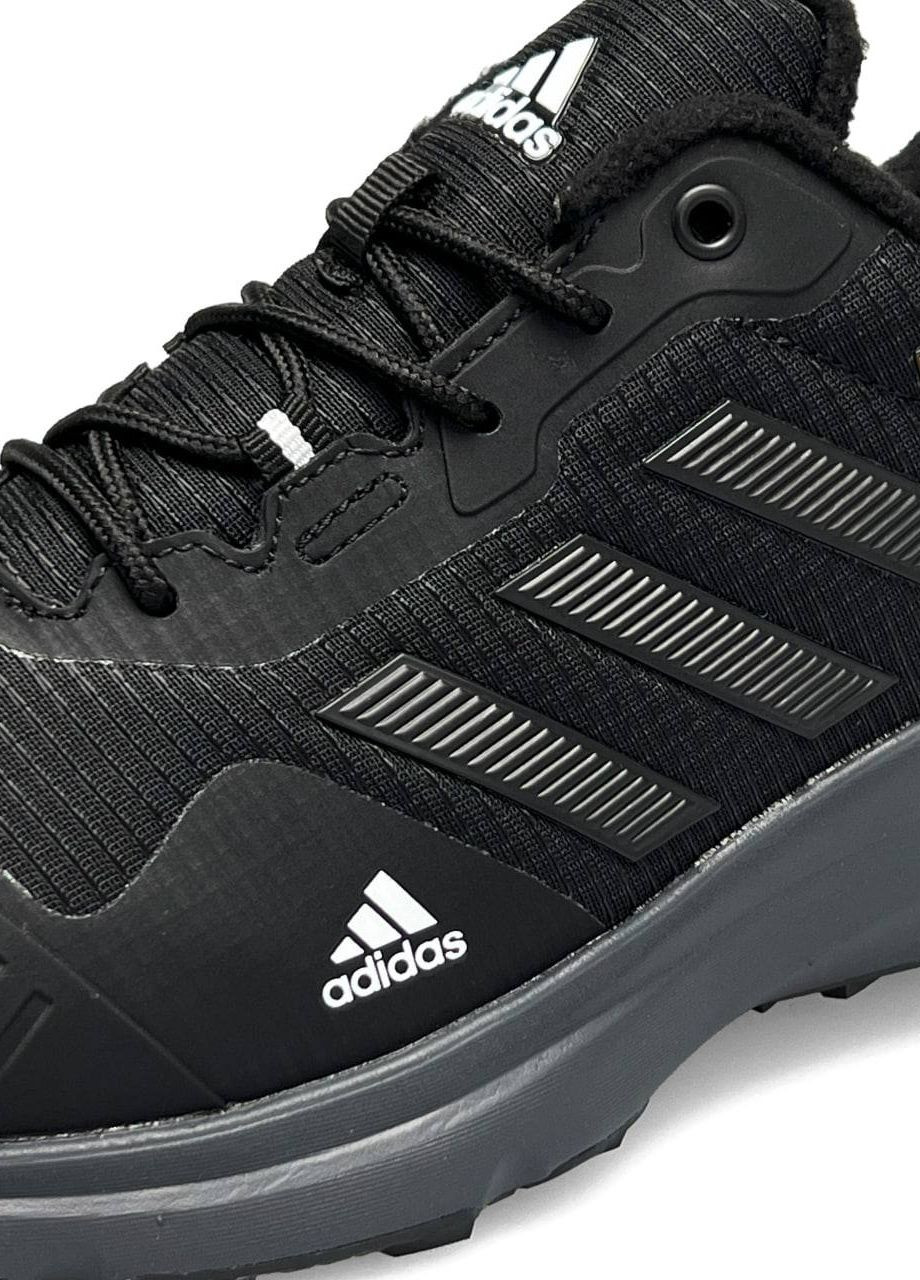 Черные демисезонные кроссовки мужские, вьетнам adidas Equipment Terrex Fleece Black Gray