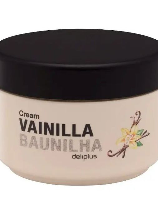 Крем для тіла з ваніллю Vanilla moisturizing body cream 250 мл Deliplus (265021578)