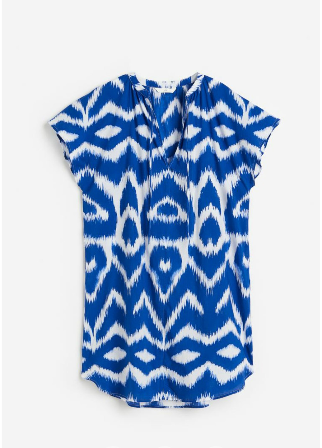 Синя повсякденний жіноча бавовняна сукня н&м (55842) xs синя H&M