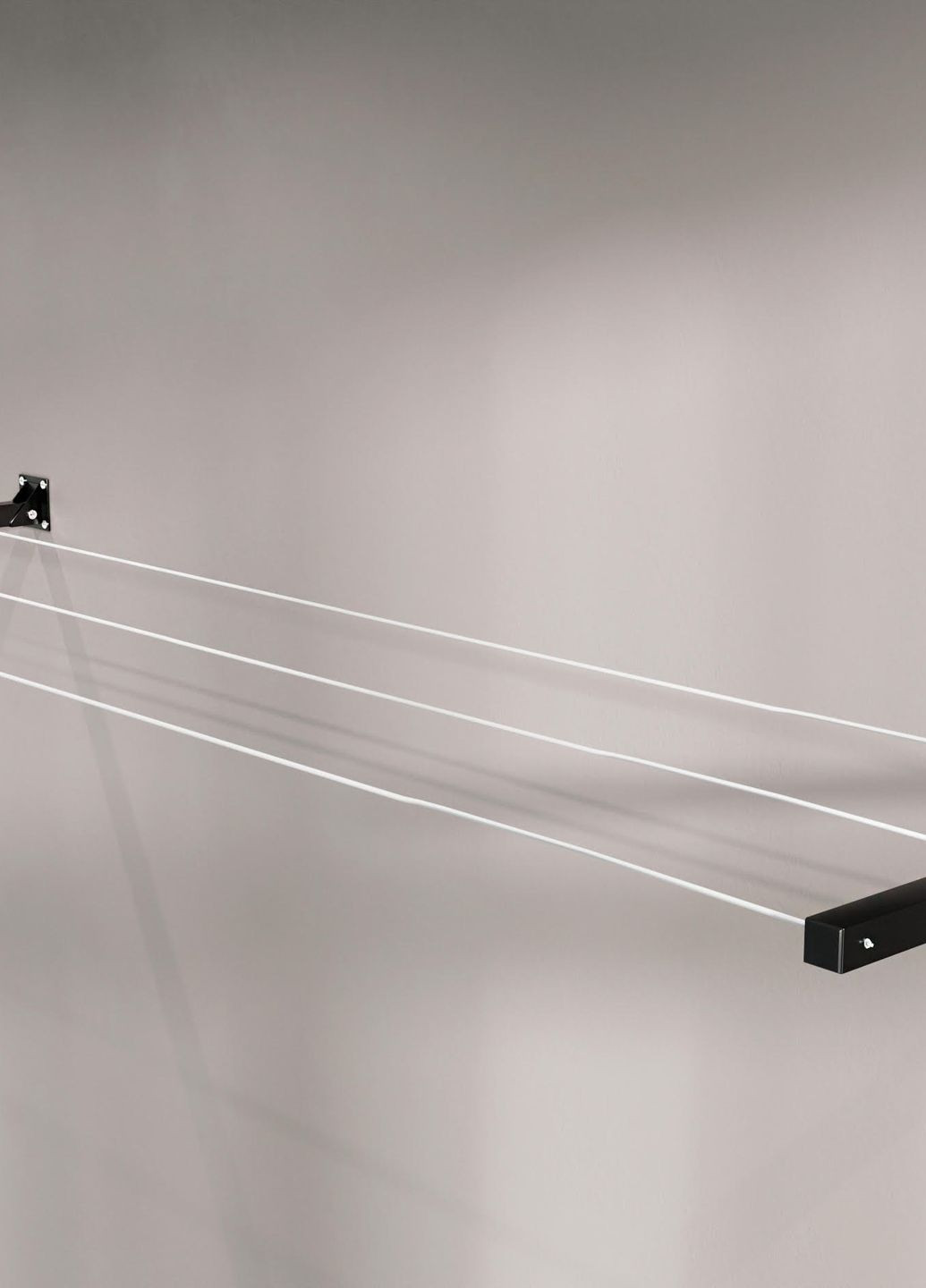 Сушилка для белья балконная 400 мм чорна Vian-Dizain (266422792)