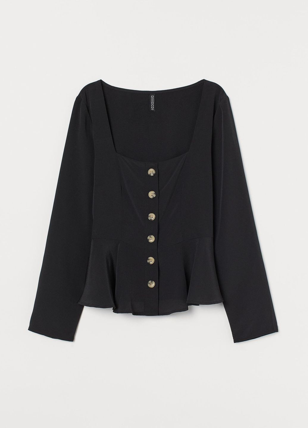 Черная блуза демисезон,черний, divided H&M