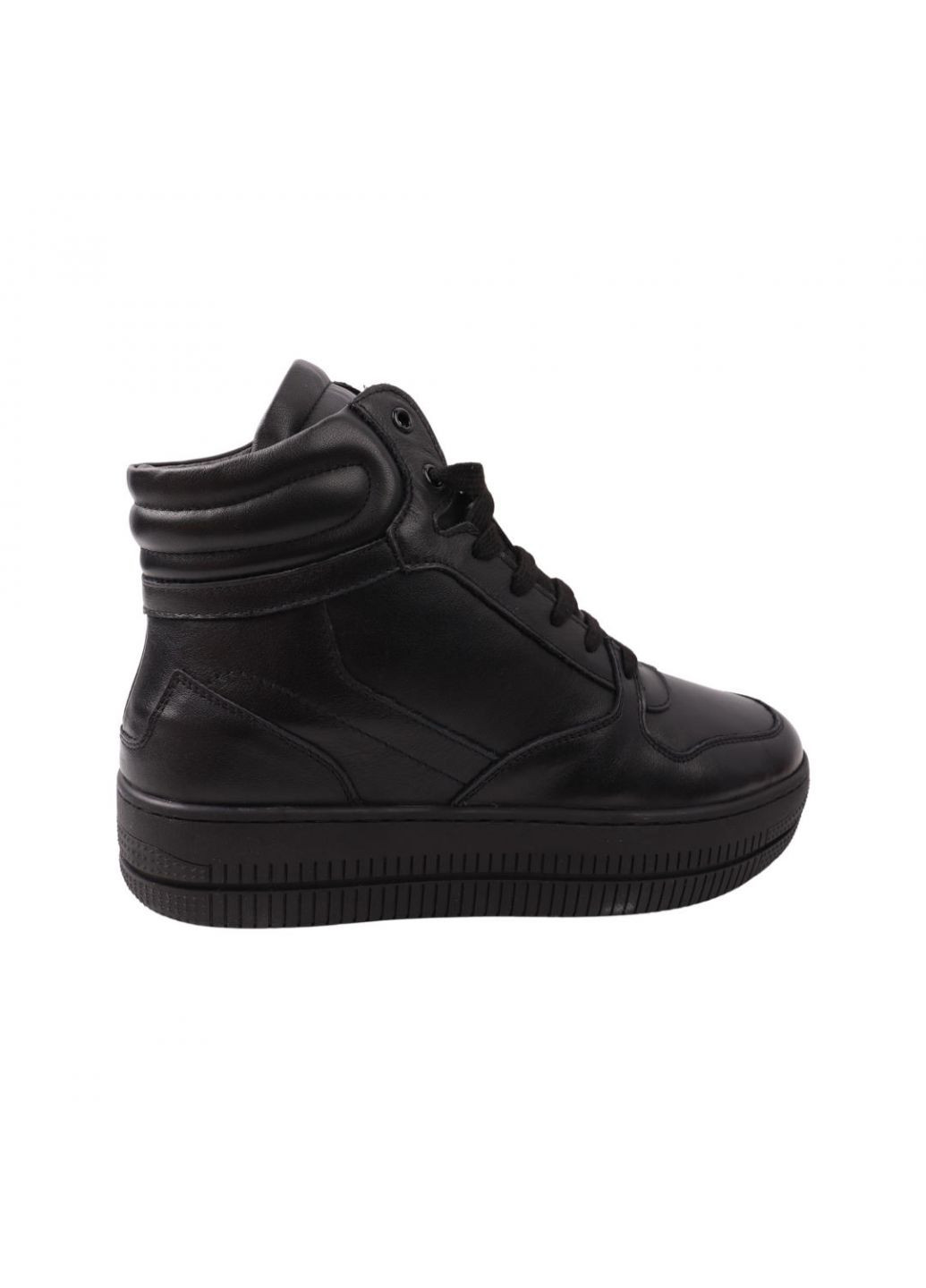 Черные ботинки мужские черные натуральная кожа Lifexpert