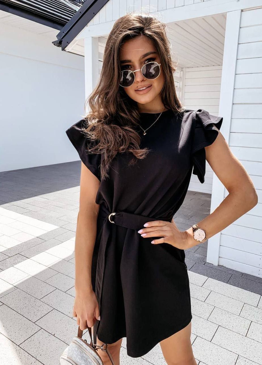 Чорна повсякденний сукня літня легка LeVi
