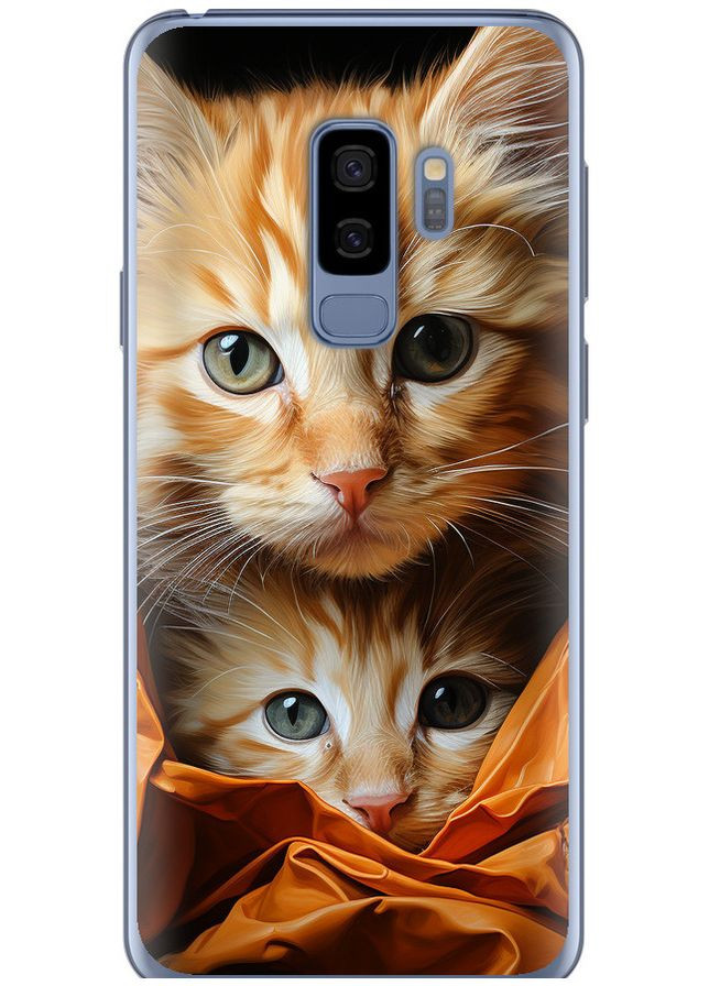 Силіконовий чохол 'Котики 2' для Endorphone Samsung Galaxy S9 Plus (267240551)