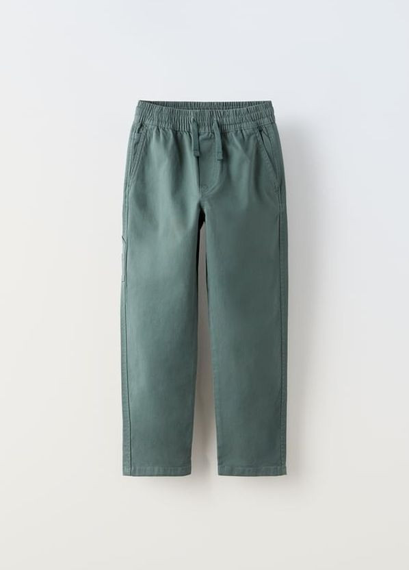 Штани брюки для хлопчика 9283 152 см Зелений 69846 Zara (275334779)