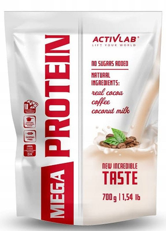 Протеин Mega Protein 700 g (Coffe) ActivLab (261926607)