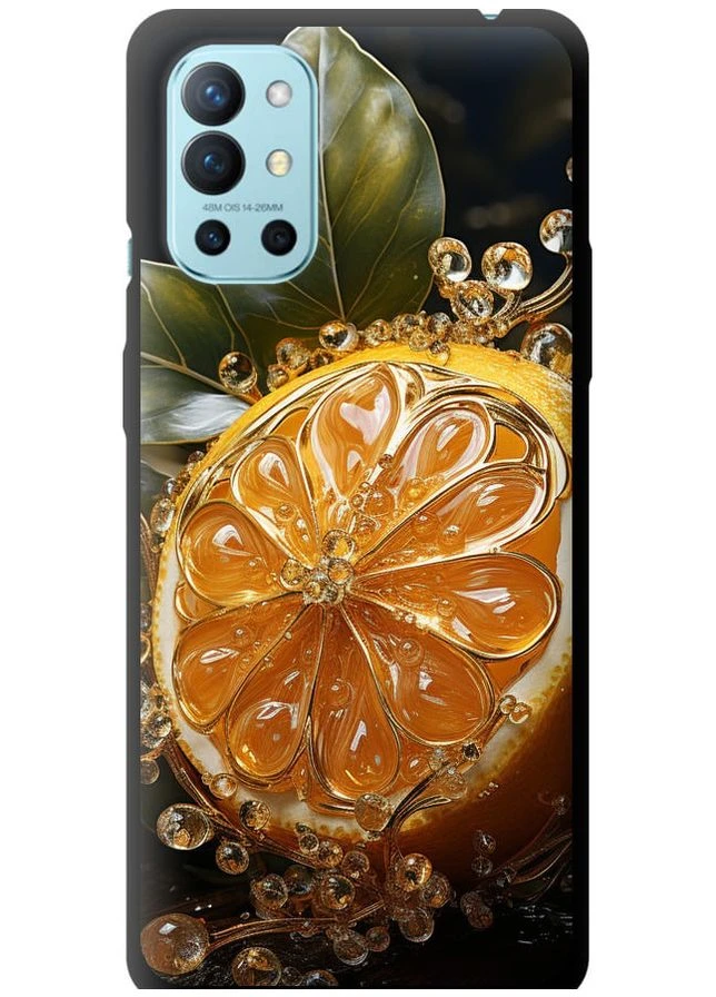 TPU чорний чохол 'Лимон' для Endorphone OnePlus 9R (265395838)