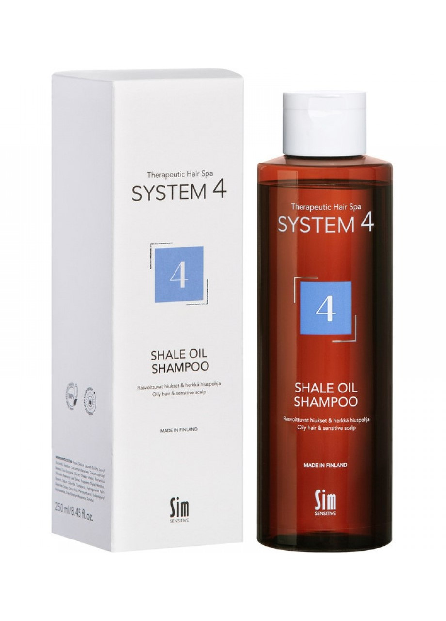 Шампунь для жирної шкіри голови SYSTEM 4 Shale Oil Shampoo 250 мл Sim Sensitive (267577898)