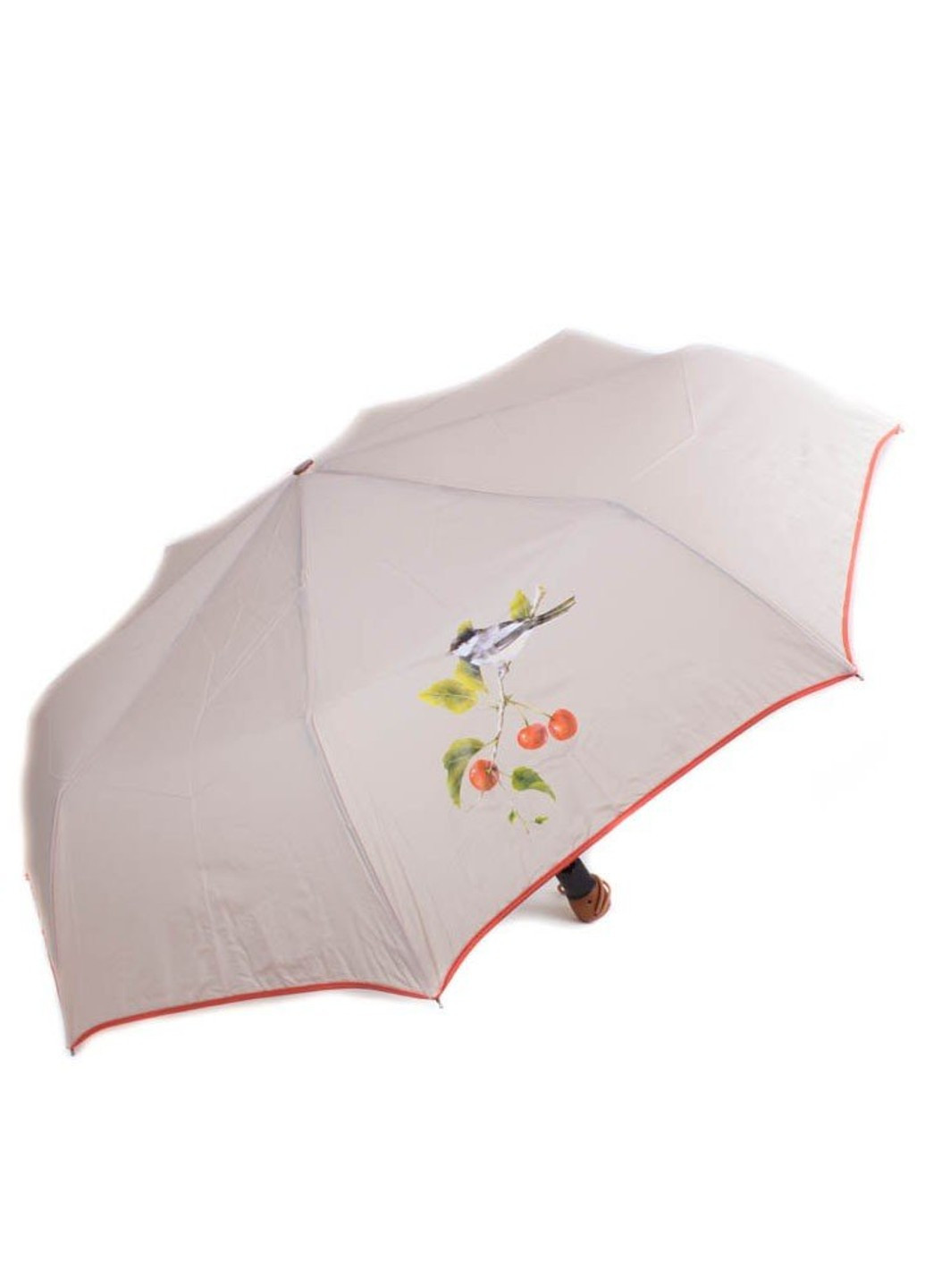 Жіноча парасолька напівавтомат вишеньки Airton (262976743)